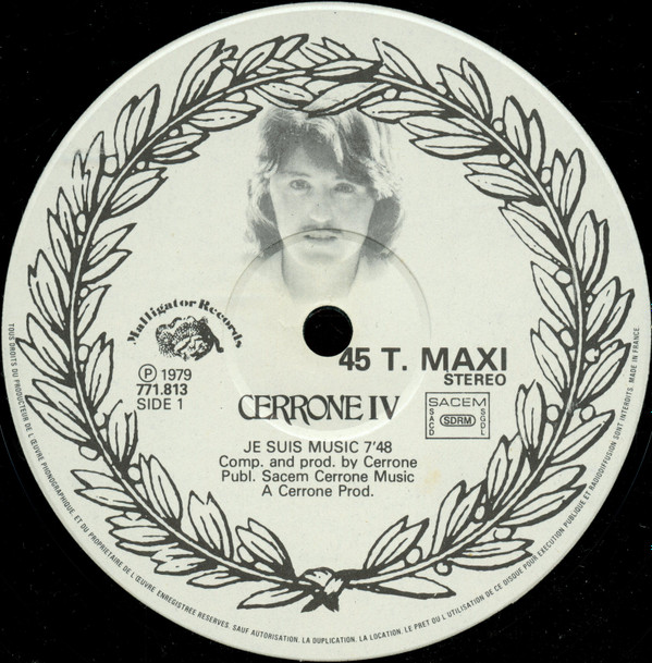 Cerrone - Je Suis Music | Malligator (771.813) - 3 Cerrone - Je Suis Music | Malligator (771.813) - 3