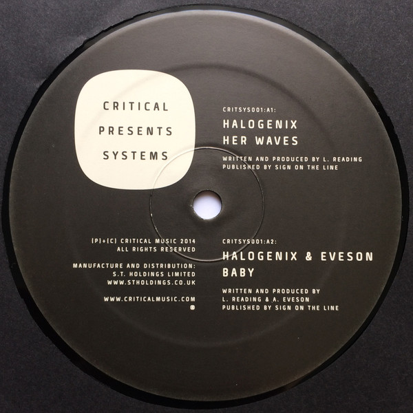 Halogenix - Critical Presents: Systems 001 | Critical Music (CRITSYS001)