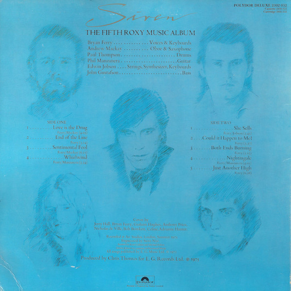 Roxy Music - Siren | Polydor (2302 052) - 2
