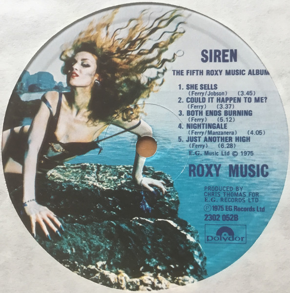 Roxy Music - Siren | Polydor (2302 052) - 4