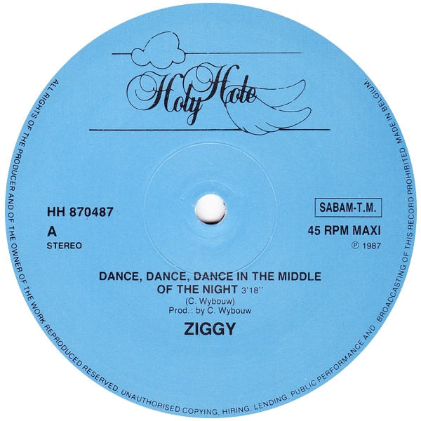 Ziggy - Dance Dance Dance In The Middle Of The Night | Holy Hole Music (HH 870487) - 3
