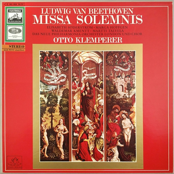Ludwig Van Beethoven - Otto Klemperer - Elisabeth Söderström , Marga Höffgen , Waldemar Kmentt , Martti Talvela , New Philharmonia Orchestra Und New Philharmonia Chorus - Missa Solemnis | Die Stimme Seines Herrn (1C 193-00 056 / 57) - main