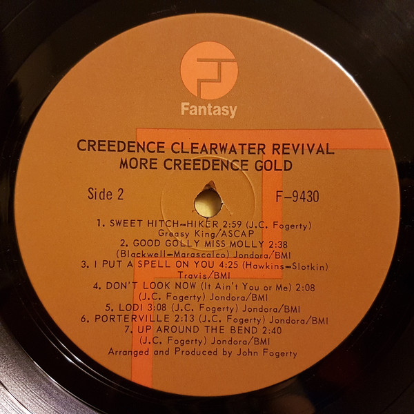 Creedence Clearwater Revival - More Creedence Gold | Fantasy (F 9430, Fantasy 9430) - 4 Creedence Clearwater Revival - More Creedence Gold | Fantasy (F 9430, Fantasy 9430) - 4