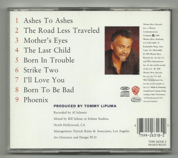Joe Sample - Ashes To Ashes | Warner Bros. Records (7599-26318-2) - 3