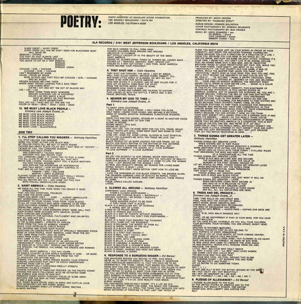 The Black Voices - On The Street In Watts | ALA (ALA 1970) - 3 The Black Voices - On The Street In Watts | ALA (ALA 1970) - 3