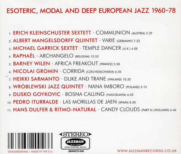 Various - Spiritual Jazz Volume II - Europe (Esoteric, Modal And Deep European Jazz 1960-78) | Jazzman (JMANCD 046) - 2