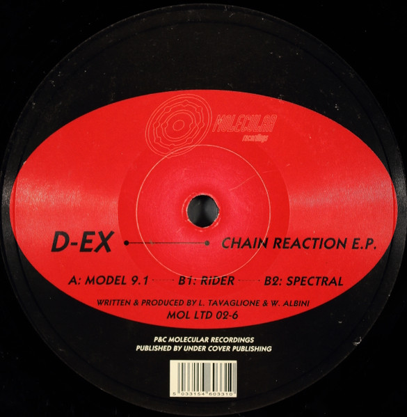 D-Ex - Chain Reaction E.P. | Molecular Recordings (MOL LTD 02-6)