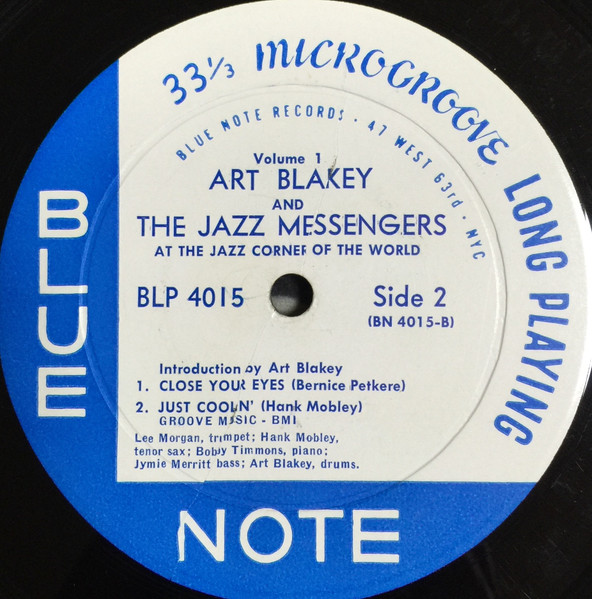 Art Blakey & The Jazz Messengers - At The Jazz Corner Of The World Vol. 1 | Blue Note (4015) - 4 Art Blakey & The Jazz Messengers - At The Jazz Corner Of The World Vol. 1 | Blue Note (4015) - 4