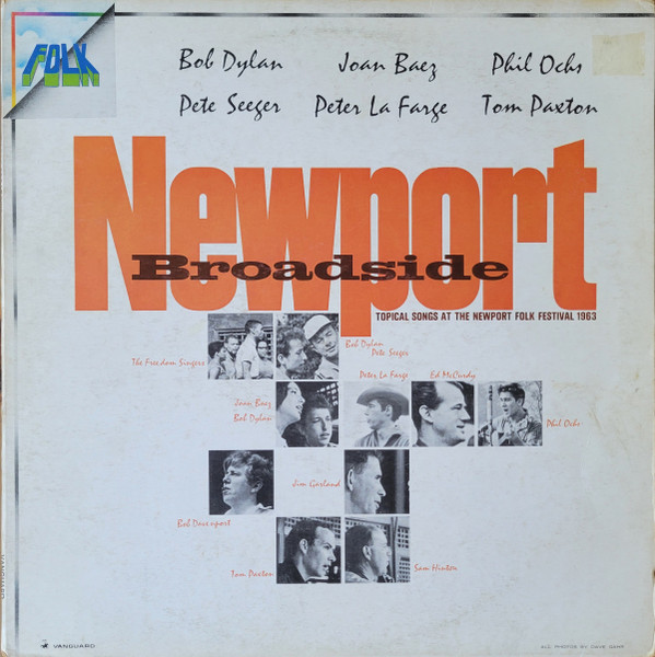 Various - Newport Broadside | Vanguard (ORL 8196) - main