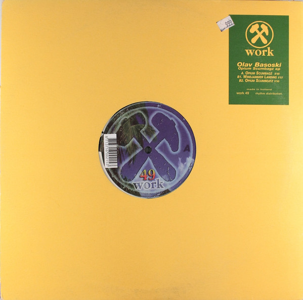 Olav Basoski - Opium Scumbagz ep | Work Records (work 49)