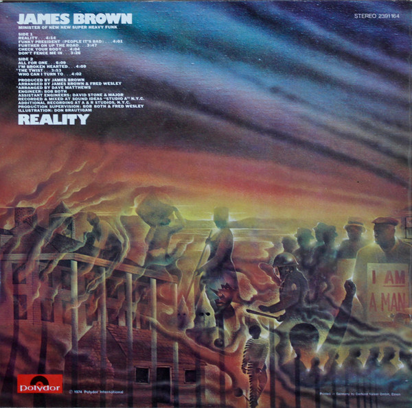 James Brown - Reality | Polydor (2391 164) - 2