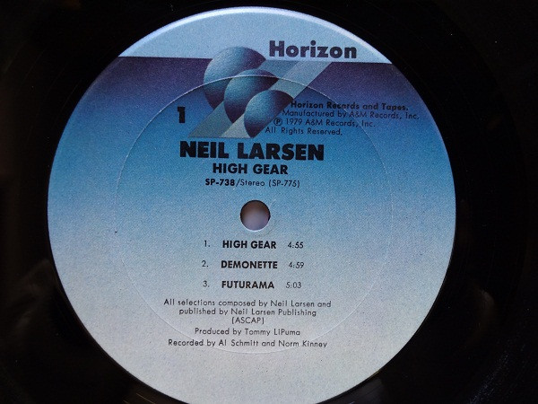 Neil Larsen - High Gear | Horizon (SP-738) - 3 Neil Larsen - High Gear | Horizon (SP-738) - 3