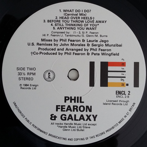 Phil Fearon & Galaxy - Phil Fearon And Galaxy | Ensign (ENCL 2) - 4