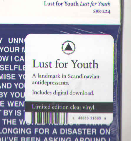 Lust For Youth - Lust For Youth | Sacred Bones Records (SBR-224) - 2