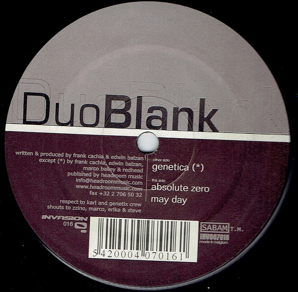 Duo Blank - Genetica | Invasion (INV007016) - 3