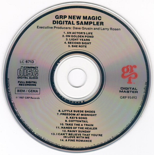 Various - GRP New Magic Digital Sampler | GRP (GRP-95492) - 3 Various - GRP New Magic Digital Sampler | GRP (GRP-95492) - 3
