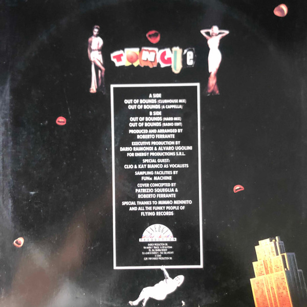 Tongue - Out Of Bounds | X-Energy Records (X-12040) - 2 Tongue - Out Of Bounds | X-Energy Records (X-12040) - 2