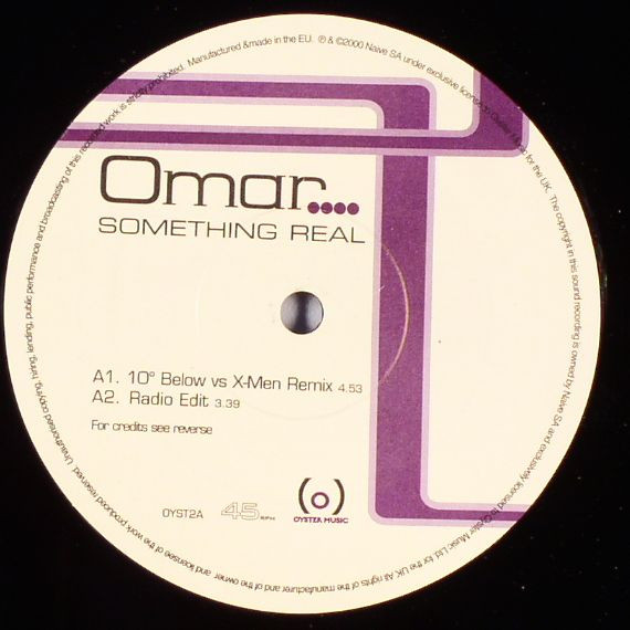 Omar - Something Real | Oyster Music (PROMO5) - main Omar - Something Real | Oyster Music (PROMO5) - main
