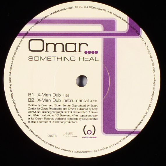 Omar - Something Real | Oyster Music (PROMO5) - 2 Omar - Something Real | Oyster Music (PROMO5) - 2