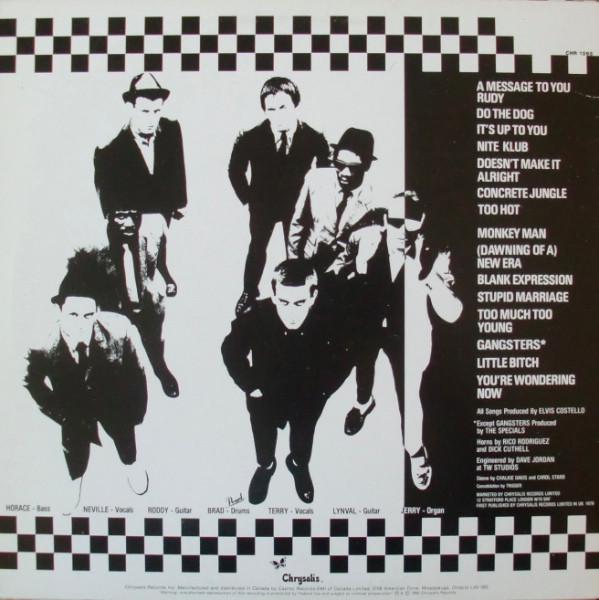 The Specials - The Specials | Chrysalis (CHR 1265) - 2