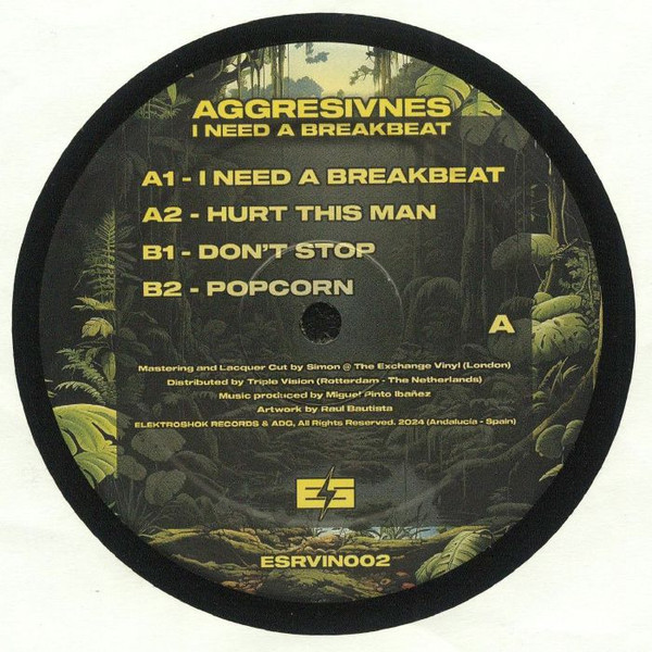 Aggresivnes - I Need A Breakbeat | Elektroshok Records (ESRVIN002)