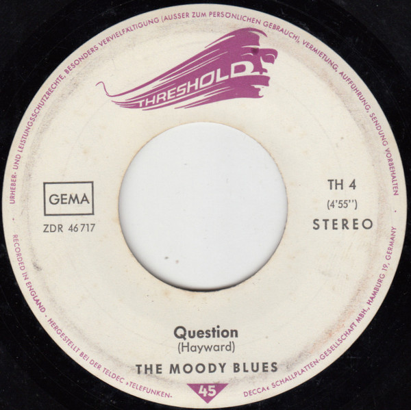The Moody Blues - Question | Threshold (TH 4)
