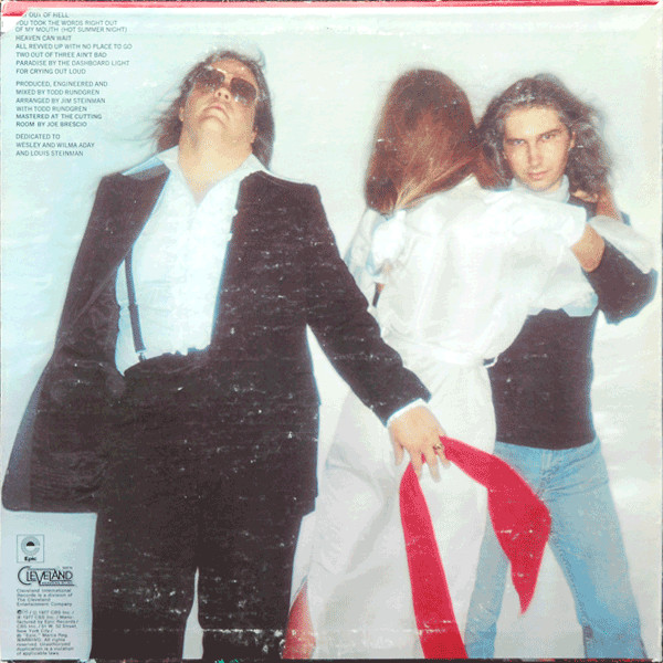 Meat Loaf - Bat Out Of Hell | Epic (PE 34974) - 2 Meat Loaf - Bat Out Of Hell | Epic (PE 34974) - 2