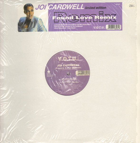 Joi Cardwell - Found Love | V.O.T.U. Records (Voice Of The Underground Records) (VU 025)