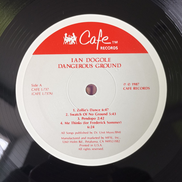 Ian Dogole - Dangerous Ground | Cafe Records (CAFE L-737) - 2