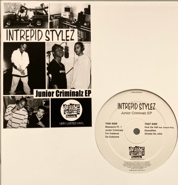 Intrepid Stylez - Junior Criminalz EP | Chopped Herring Records (CHINTR3PID01)