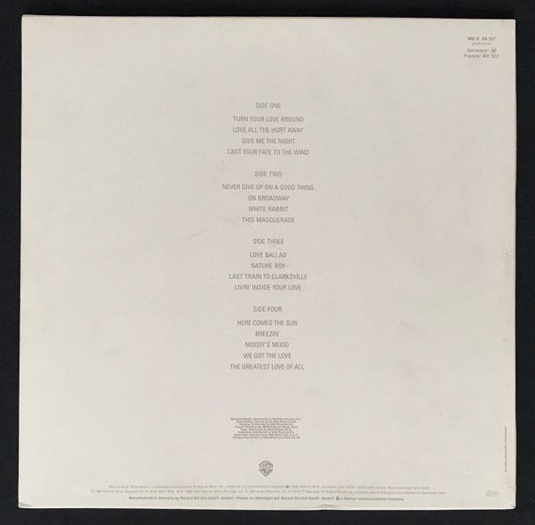 George Benson - The George Benson Collection | Warner Bros. Records (WB K 66 107) - 2 George Benson - The George Benson Collection | Warner Bros. Records (WB K 66 107) - 2