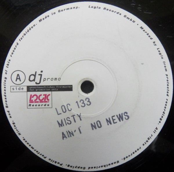 Misty - Ain't No News Today | Logic Records (LOC 133)