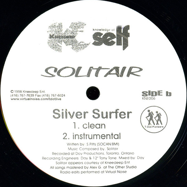 Choclair / Solitair - Internal Affairs / Silver Surfer | Knee Deep Records (KNE-006) - 2 Choclair / Solitair - Internal Affairs / Silver Surfer | Knee Deep Records (KNE-006) - 2