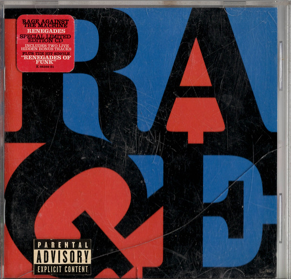 Rage Against The Machine - Renegades | Epic (EK 85289) - 2 Rage Against The Machine - Renegades | Epic (EK 85289) - 2