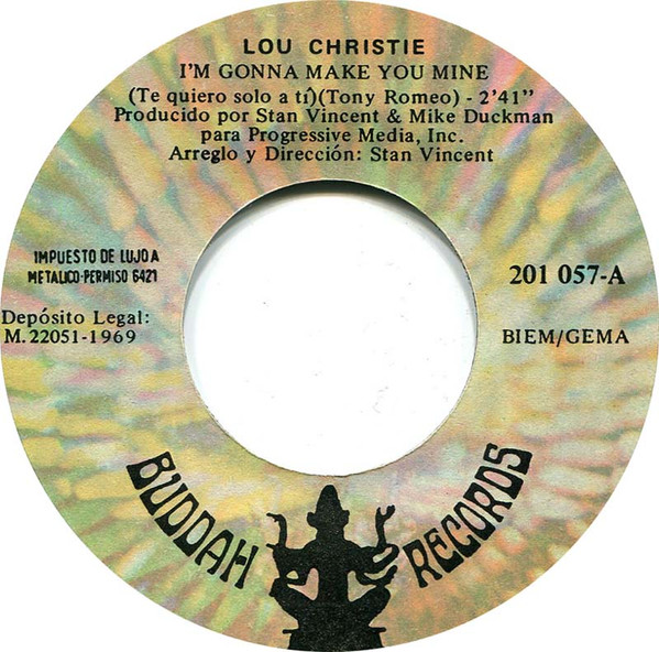 Lou Christie - I'm Gonna Make You Mine = Te Quiero Solo A Ti | Buddah Records (201 057) - 2 Lou Christie - I'm Gonna Make You Mine = Te Quiero Solo A Ti | Buddah Records (201 057) - 2