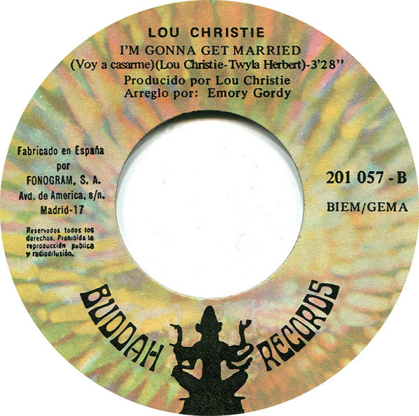 Lou Christie - I'm Gonna Make You Mine = Te Quiero Solo A Ti | Buddah Records (201 057) - 3 Lou Christie - I'm Gonna Make You Mine = Te Quiero Solo A Ti | Buddah Records (201 057) - 3