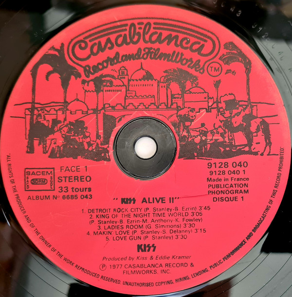Kiss - Alive II | Casablanca (6685 043) - 2 Kiss - Alive II | Casablanca (6685 043) - 2