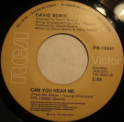 David Bowie - Golden Years | RCA Victor (PB-10441) - 2