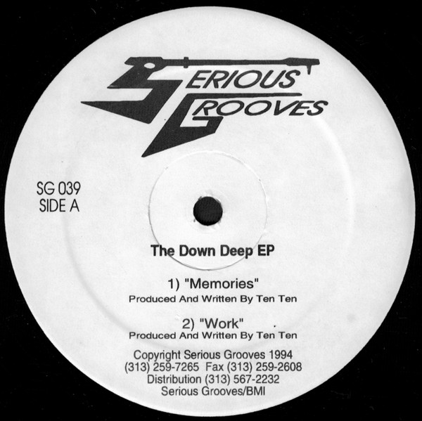 Various - The Down Deep EP | Serious Grooves (SG 039)