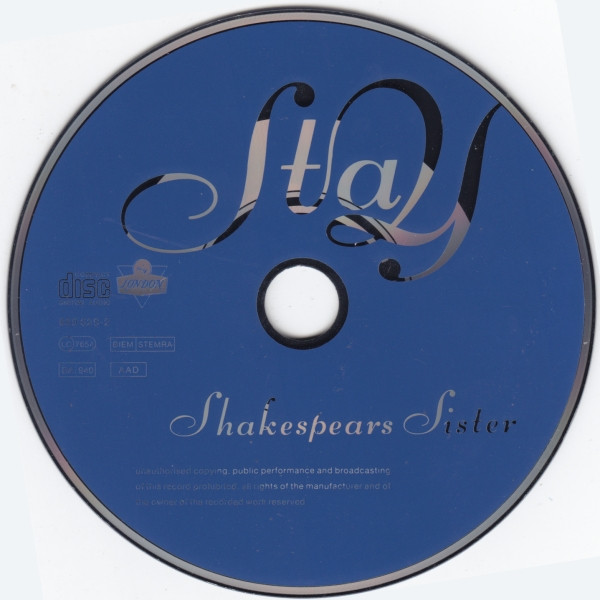 Shakespear's Sister - Stay | London Records (869 629-2) - 4