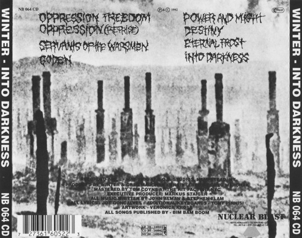 Winter - Into Darkness CD | Nuclear Blast (NB 064 CD) - 2 Winter - Into Darkness CD | Nuclear Blast (NB 064 CD) - 2