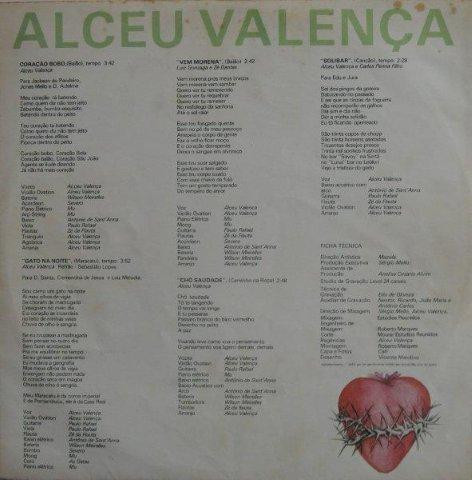 Alceu Valença - Coração Bobo | Ariola (201 601) - 2