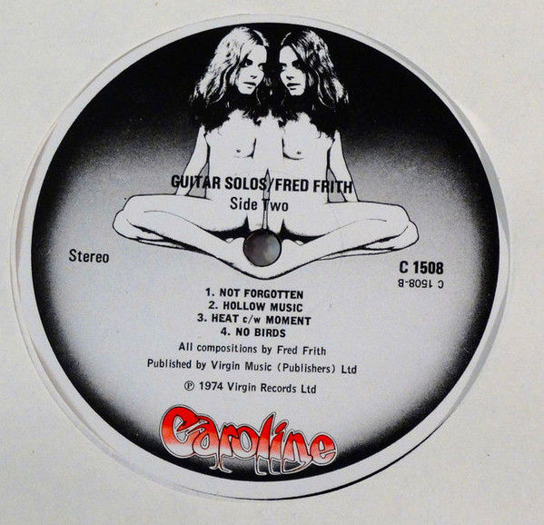 Fred Frith - Guitar Solos | Caroline Records (C 1508) - 4 Fred Frith - Guitar Solos | Caroline Records (C 1508) - 4