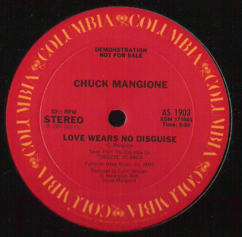 Chuck Mangione - Diana "D" / Love Wears No Disguise | Columbia (AS 1903) - 2