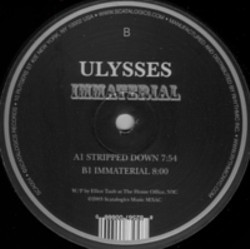 Ulysses - Immaterial | Scatalogics Records (SCA004) - main Ulysses - Immaterial | Scatalogics Records (SCA004) - main