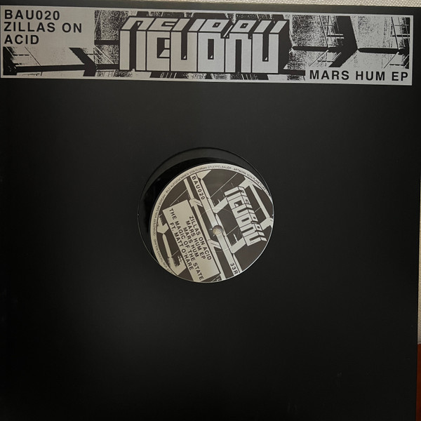 Zillas on Acid - Mars Hum EP | Neubau (BAU020) - main Zillas on Acid - Mars Hum EP | Neubau (BAU020) - main