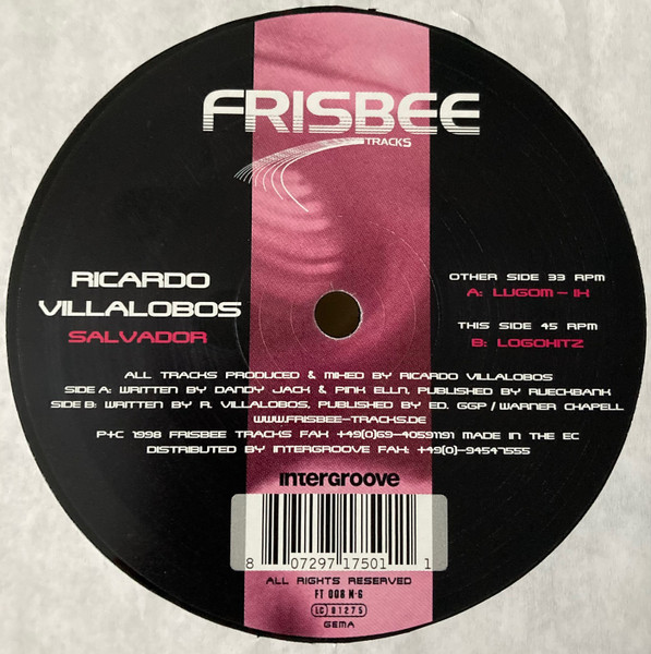 Ricardo Villalobos - Salvador | Frisbee Tracks (FT 008 N-6)