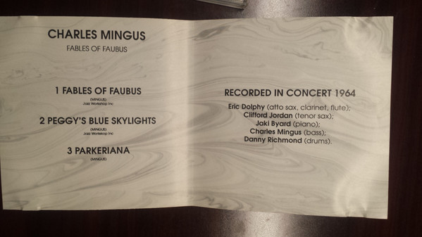 Charles Mingus - Fables Of Faubus | Four Star (FS-40070) - 3
