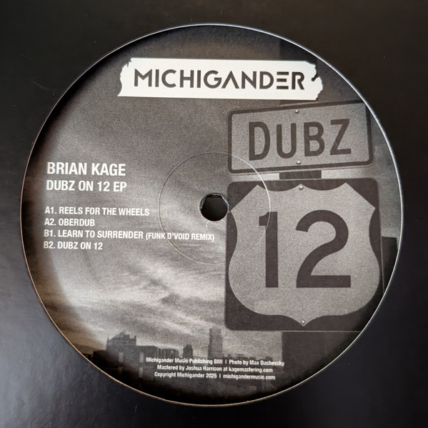 Brian Kage - Dubz On 12 EP | Michigander (MM12) - main Brian Kage - Dubz On 12 EP | Michigander (MM12) - main