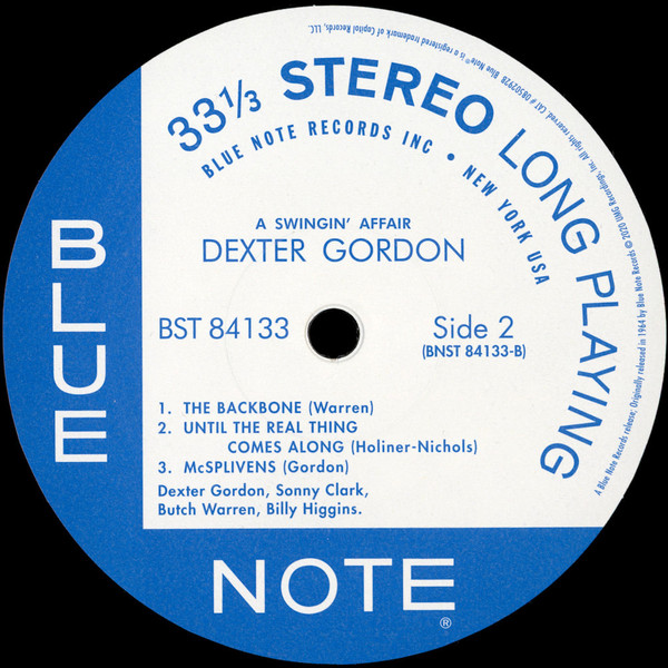 Dexter Gordon - A Swingin' Affair | Blue Note (0850292) - 3